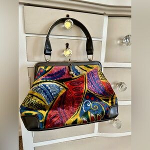 Vintage Velvet Hand Bag